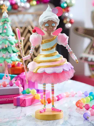 Glitterville Brown Lickowish Tabletop Figurine | Thumbnail 1