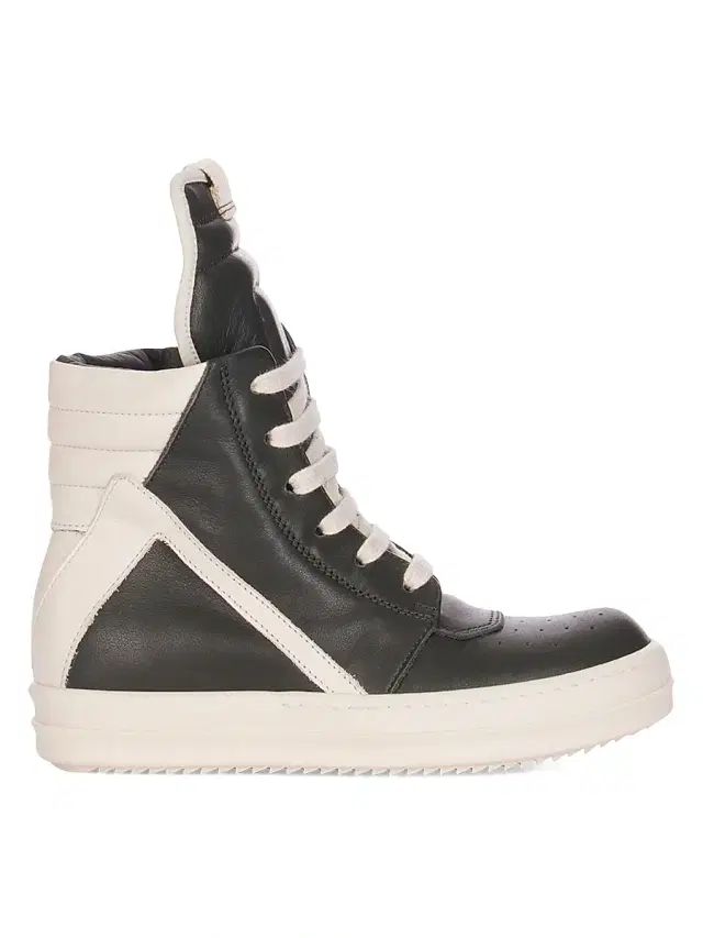 Rick Owens Little Boy's & Boy's Geobasket Leather High-Top Sneakers - Forest 12 (Child)