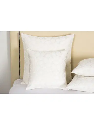 Frette Lux Tile Silk-Blend Decorative Cushion | Thumbnail 1 Frette Lux Tile Silk-Blend Decorative Cushion | Thumbnail 1