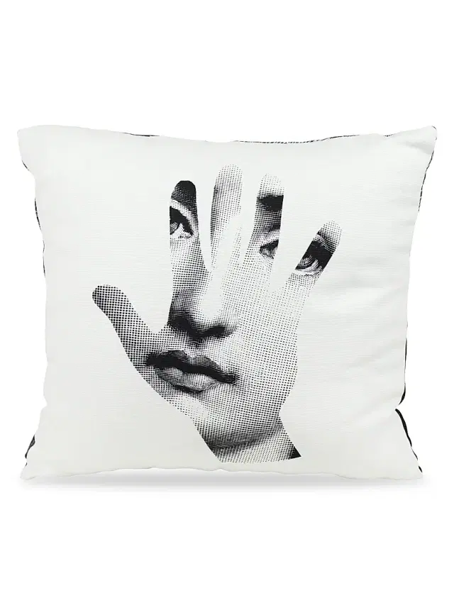 FORNASETTI Cavalieri Mano Cushion