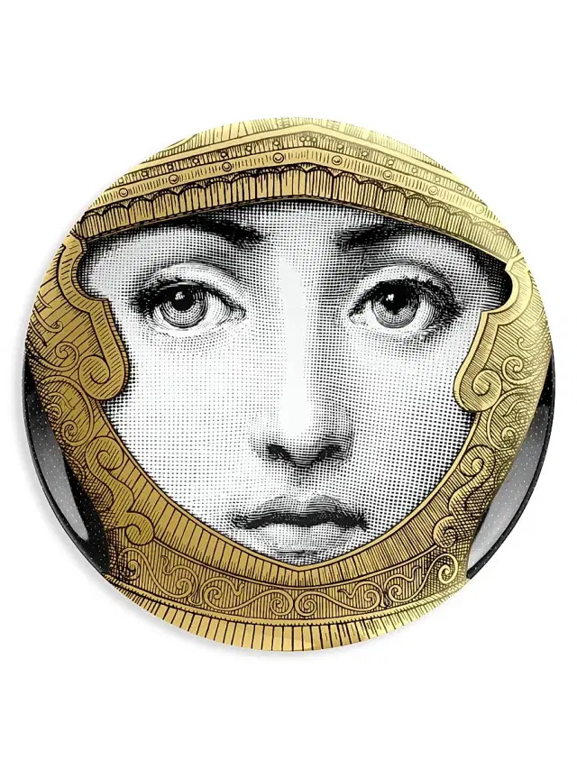 Fornasetti Tema e Variazioni Frame Decorative Wall Plate