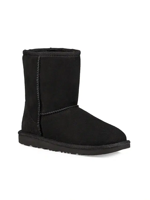 UGG Baby's, Little Kid's & Kid's Classic II Dyed Shearling Boots - Black 6 (Baby)