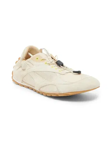 Bottega Veneta Women's Orbit Suede Low-Top Sneakers - String Tufo - Size 5 | Thumbnail 2