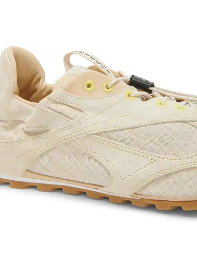Bottega Veneta Women's Orbit Suede Low-Top Sneakers - String Tufo - Size 5 | Thumbnail 5