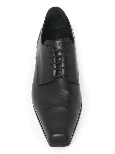 Alexander McQueen Men's Artie Leather Lace-Up Loafers - Black - Size 7 | Thumbnail 4