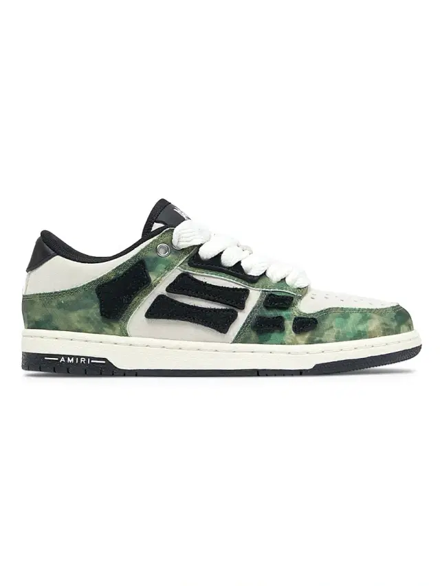 Amiri Little Kid's Camo Skel Top Low Sneakers - Camo 13 (Child)