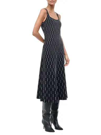 Staud Women's Ellison Printed Tank Midi-Dress | Thumbnail 5 Staud Women's Ellison Printed Tank Midi-Dress | Thumbnail 5