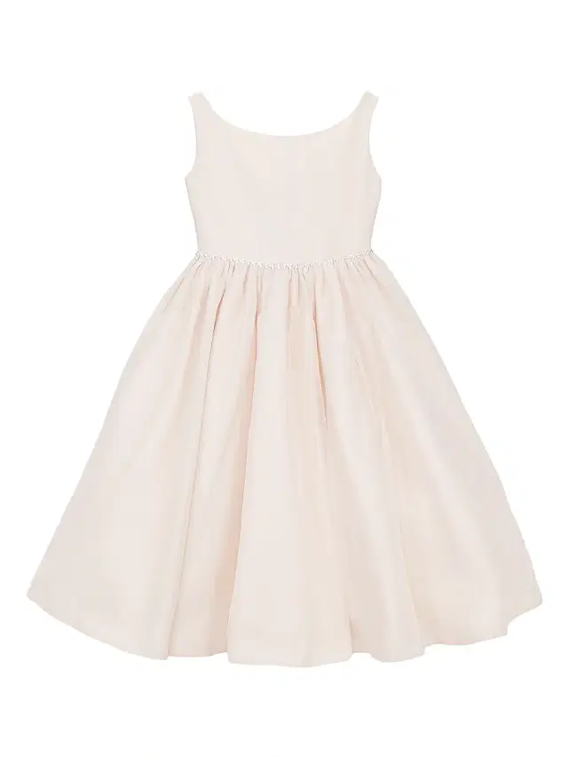 Joan Calabrese Little Girl's & Girl's Macis Sleeveless Organza Dress -  Petal