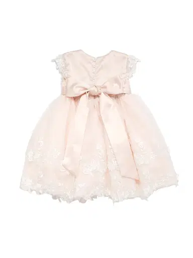 Macis Design Baby Girl's & Little Girl's Satin, Tulle & Lace Dress -  Petal 24 Months | Thumbnail 2