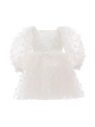 Tulleen Baby Girl's,Little Girl's & Girl's Bell Mariposa Dress - White | Thumbnail 1