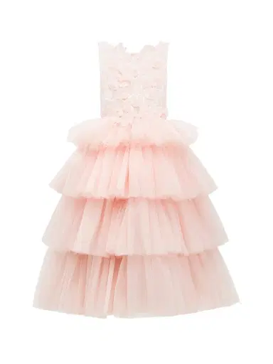 Tulleen Little Girl's & Girl's Camellia Dress - Pink | Thumbnail 1 Tulleen Little Girl's & Girl's Camellia Dress - Pink | Thumbnail 1
