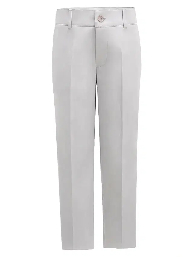 Little Boy's & Boy's Formal Trousers - White