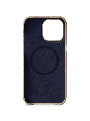 MAISON de SABRÉ Women's Leather Phone Case (iPhone 14 Pro Max) - Saharan Beige | Thumbnail 3