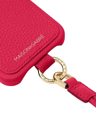 MAISON de SABRÉ Women's Sling Phone Case (iPhone 15) - Shibuya Fuchsia | Thumbnail 5
