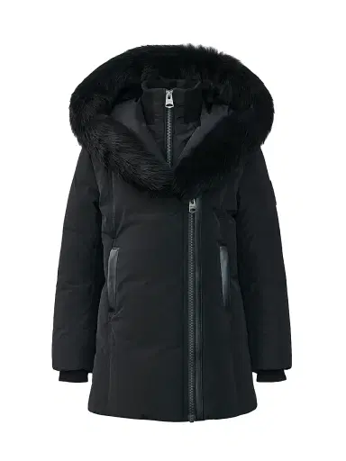 Mackage Little Girl's & Girl's Leelee Long Down Parka - Black - Size 6 | Thumbnail 1 Mackage Little Girl's & Girl's Leelee Long Down Parka - Black - Size 6 | Thumbnail 1