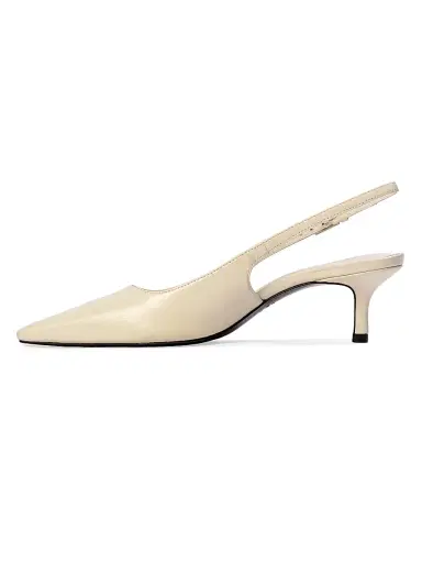 Black Suede Studio Women's Lainey 50MM Leather Pumps - Coconut Leather - Size 12 | Thumbnail 3 Black Suede Studio Women's Lainey 50MM Leather Pumps - Coconut Leather - Size 12 | Thumbnail 3