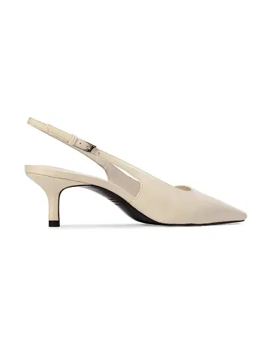 Black Suede Studio Women's Lainey 50MM Leather Pumps - Coconut Leather - Size 12 | Thumbnail 4 Black Suede Studio Women's Lainey 50MM Leather Pumps - Coconut Leather - Size 12 | Thumbnail 4