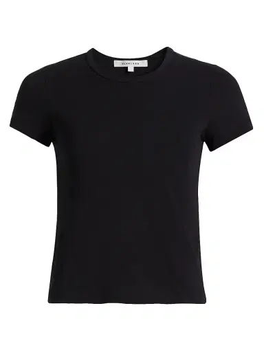 SLVRLAKE Women's Cotton Baby T-Shirt - Raven - Size Large | Thumbnail 1