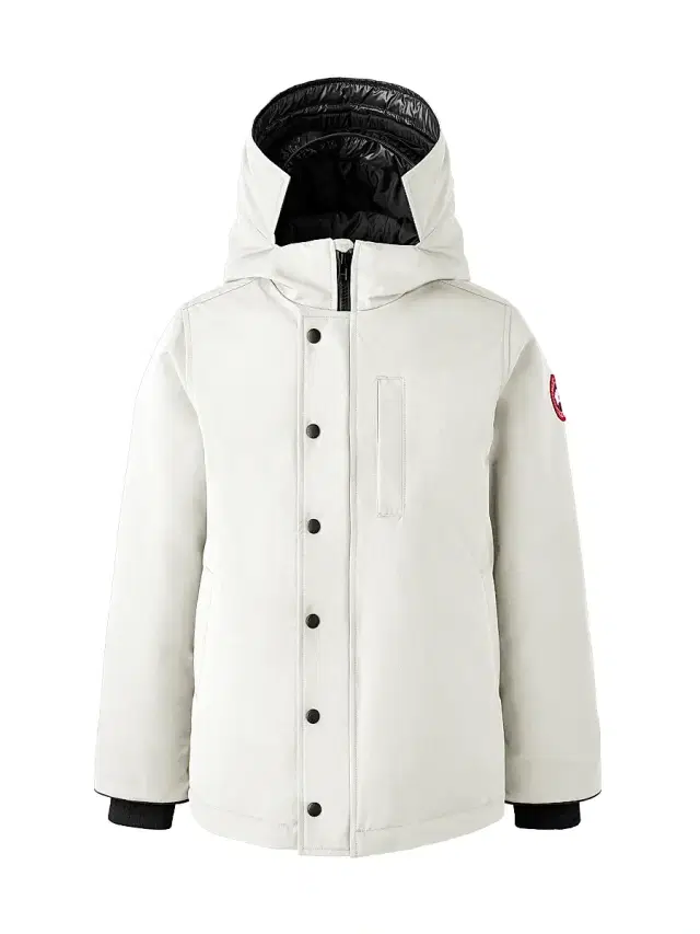 Little Kid's & Kid's Logan Parka - White Black