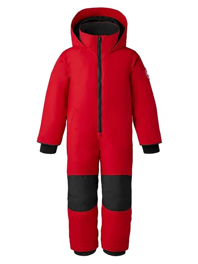 Little Kid's Grizzly Snowsuit - Red