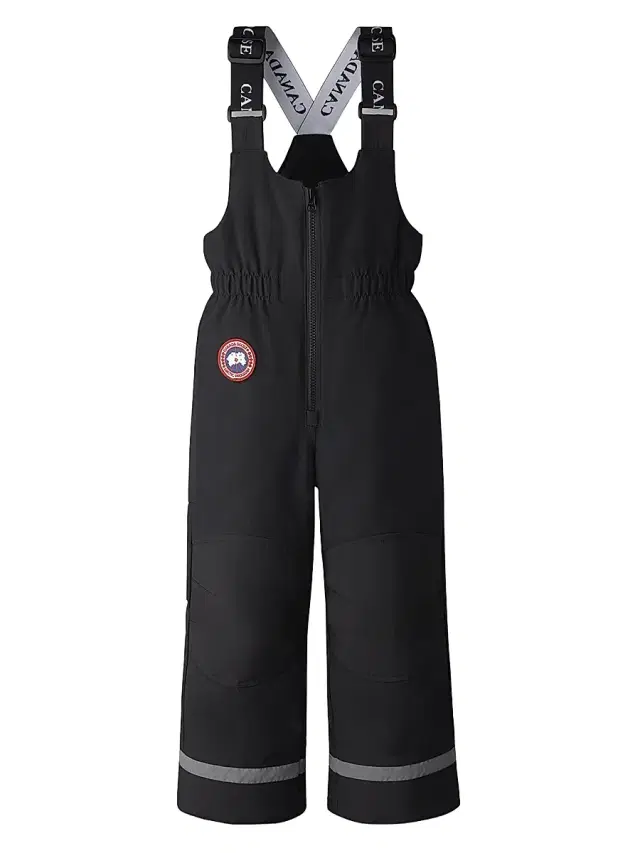 Little Kid's Eaglet Ski Overalls - Black