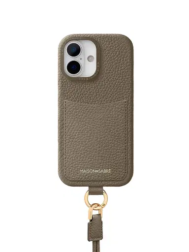 MAISON de SABRÉ Sling Phone Case (iPhone 17) - Cashmere Clay | Thumbnail 2