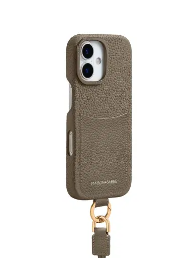 MAISON de SABRÉ Sling Phone Case (iPhone 17) - Cashmere Clay | Thumbnail 5