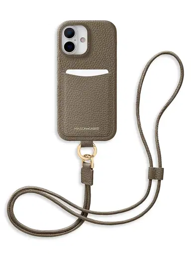 MAISON de SABRÉ Sling Phone Case (iPhone 17) - Cashmere Clay | Thumbnail 1