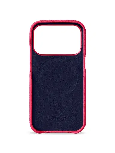MAISON de SABRÉ Leather Phone Case (iPhone 17 Pro) - Shibuya Fuchsia | Thumbnail 4 MAISON de SABRÉ Leather Phone Case (iPhone 17 Pro) - Shibuya Fuchsia | Thumbnail 4