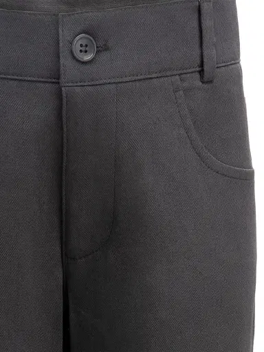 Moustache Little Boy's & Boy's Formal Trousers - Grey - Size 14 | Thumbnail 3 Moustache Little Boy's & Boy's Formal Trousers - Grey - Size 14 | Thumbnail 3