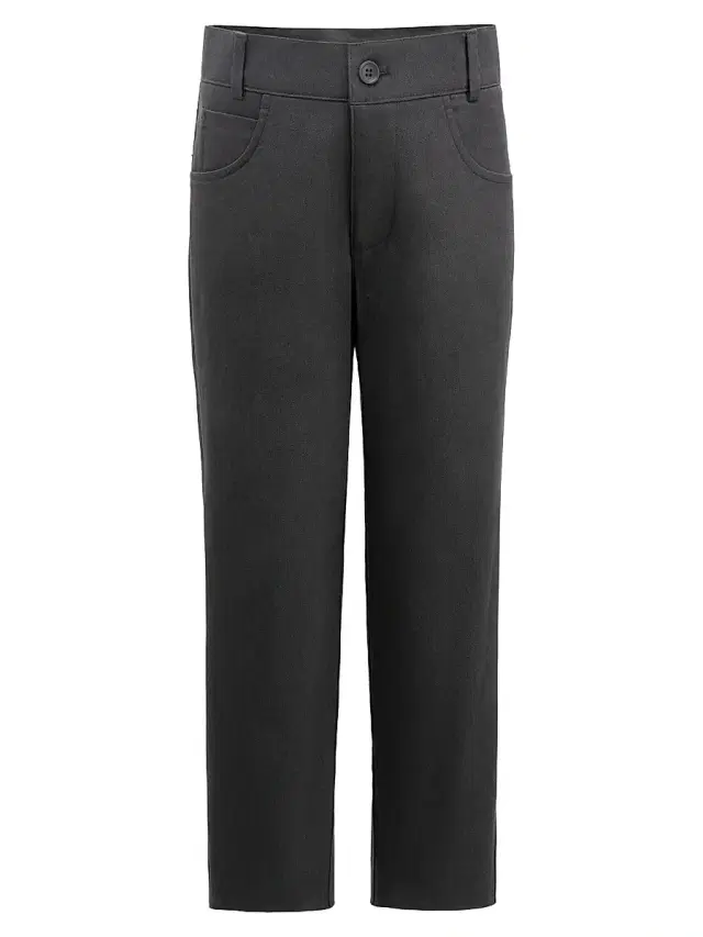 Little Boy's & Boy's Formal Trousers - Grey