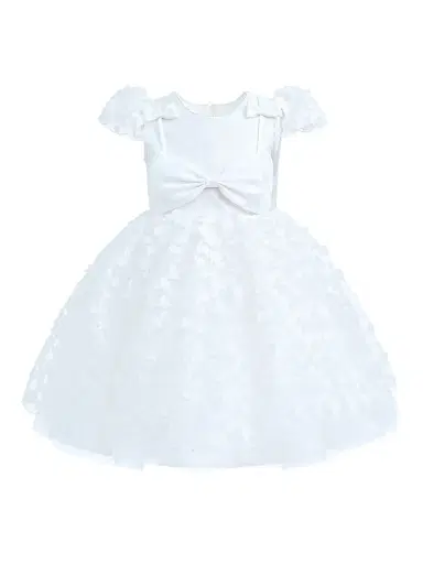 Tulleen Little Girl's & Girl's Upton Dress - White | Thumbnail 1 Tulleen Little Girl's & Girl's Upton Dress - White | Thumbnail 1