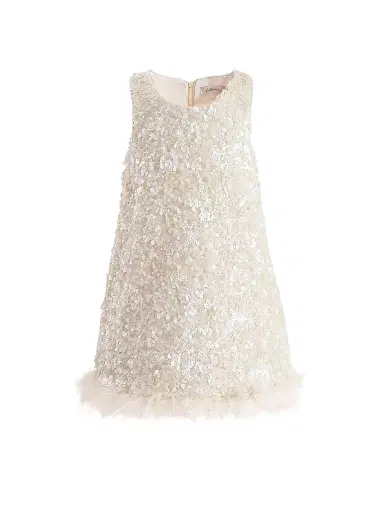 Tulleen Little Girl's & Girl's Sequin Dazzle Dress - | Thumbnail 1