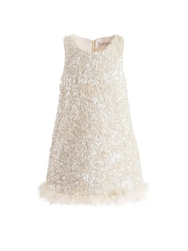 Tulleen Little Girl's & Girl's Sequin Dazzle Dress -