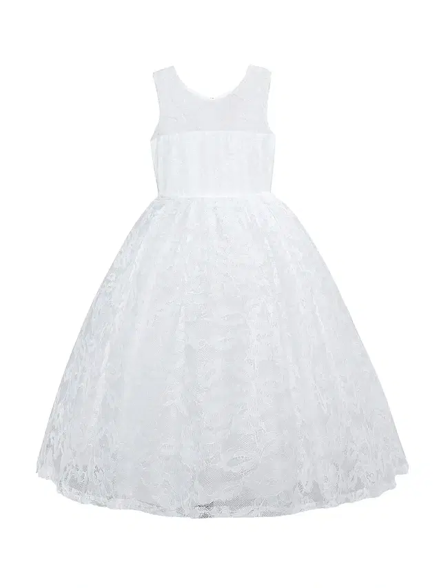 Tulleen Little Girl's & Girl's Rossemere Dress - White