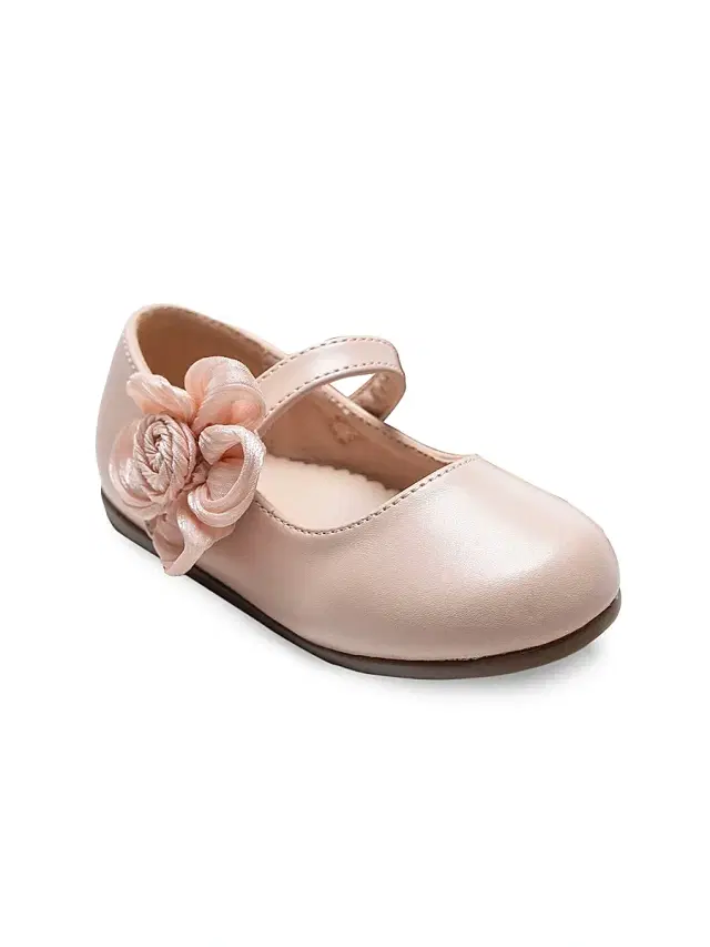 Tulleen Girl's Yasmine Blooming Flats - Pink 9.5 (Toddler)