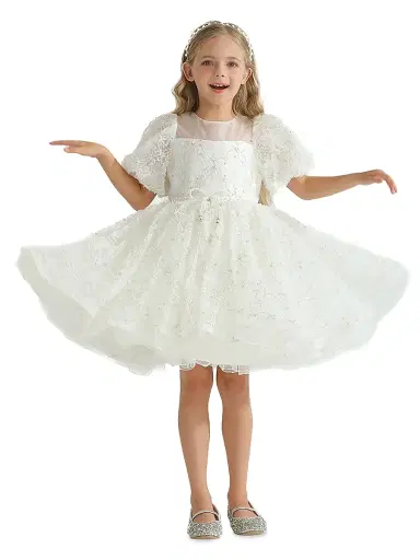 Tulleen Baby Girl's, Little Girl's & Girl's Wynfair Dress - White | Thumbnail 3 Tulleen Baby Girl's, Little Girl's & Girl's Wynfair Dress - White | Thumbnail 3