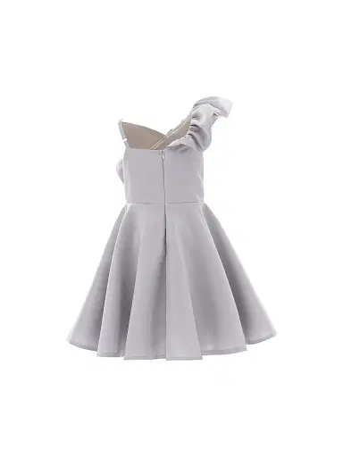 Tulleen Little Girl's & Girl's Riviera Dress - Silver | Thumbnail 2