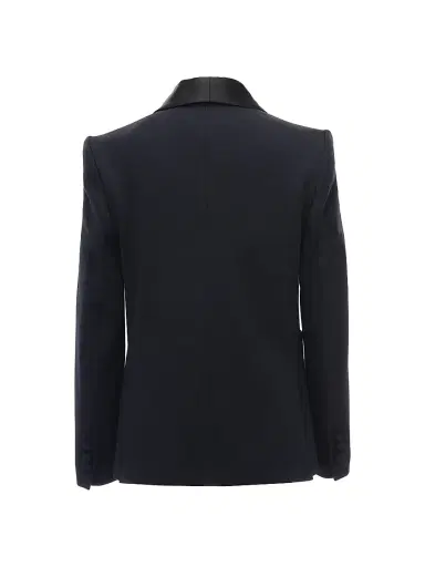 Moustache Little Boy's & Boy's Shawl Lapel Blazer - Navy - Size 13 | Thumbnail 2