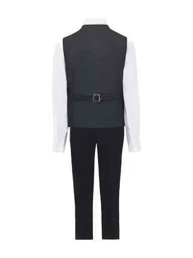 Moustache Little Boy's & Boy's Glitter Lapel Suit - Black - Size 12 | Thumbnail 4 Moustache Little Boy's & Boy's Glitter Lapel Suit - Black - Size 12 | Thumbnail 4