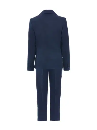 Moustache Little Boy's & Boy's Formal Suit - Navy - Size 11 | Thumbnail 2