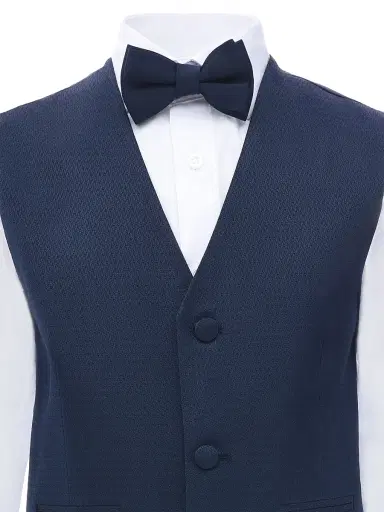 Moustache Little Boy's & Boy's Formal Suit - Navy - Size 11 | Thumbnail 6
