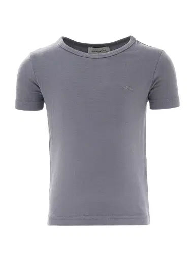 Moustache Little Boy's & Boy's Solid T-Shirt - Grey - Size 14 | Thumbnail 1