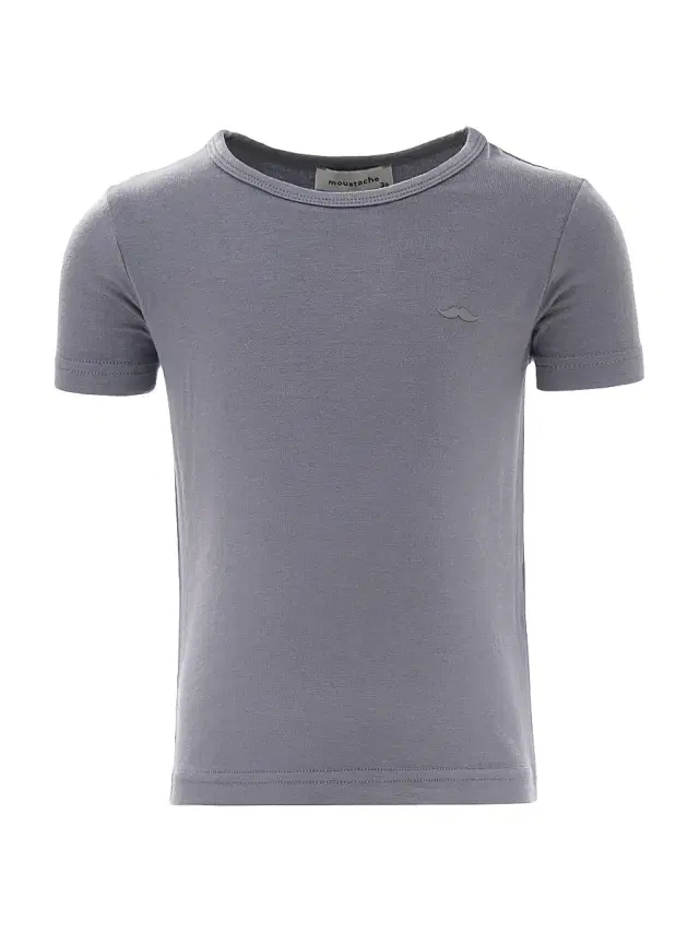 Little Boy's & Boy's Solid T-Shirt - Grey - Size 14