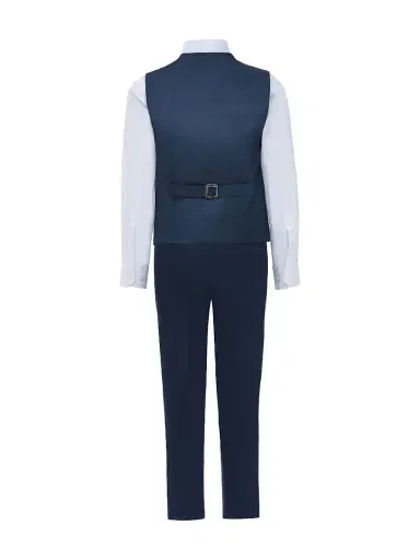 Moustache Little Boy's & Boy's Midnight Sparkle Suit - Navy - Size 13 | Thumbnail 4