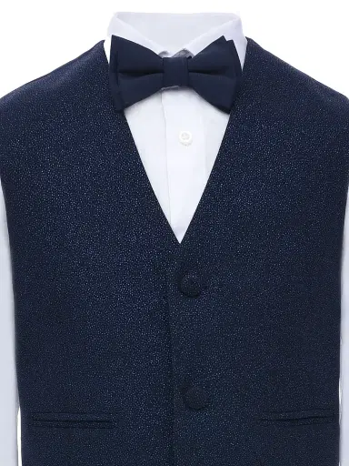 Moustache Little Boy's & Boy's Midnight Sparkle Suit - Navy - Size 13 | Thumbnail 6