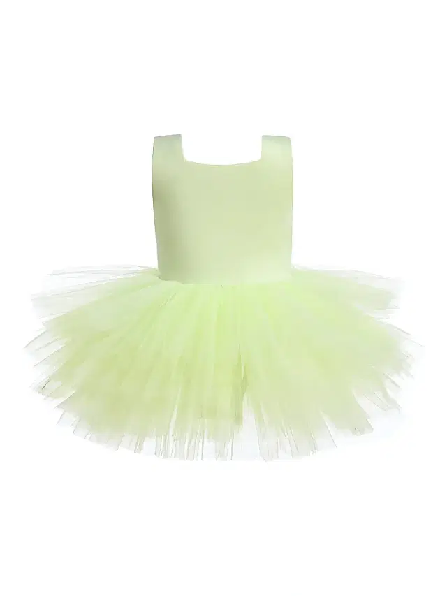 Baby Girl's & Little Girl's Layered Leotard Dress - Mint