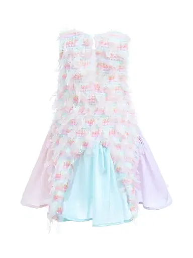 Mimi Tutu Baby & Little Girl's & Girl's Rainbow Quilted Dress - Pink | Thumbnail 2 Mimi Tutu Baby & Little Girl's & Girl's Rainbow Quilted Dress - Pink | Thumbnail 2