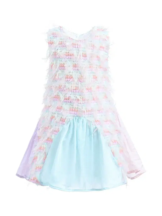 Baby & Little Girl's & Girl's Rainbow Quilted Dress - Pink Baby & Little Girl's & Girl's Rainbow Quilted Dress - Pink