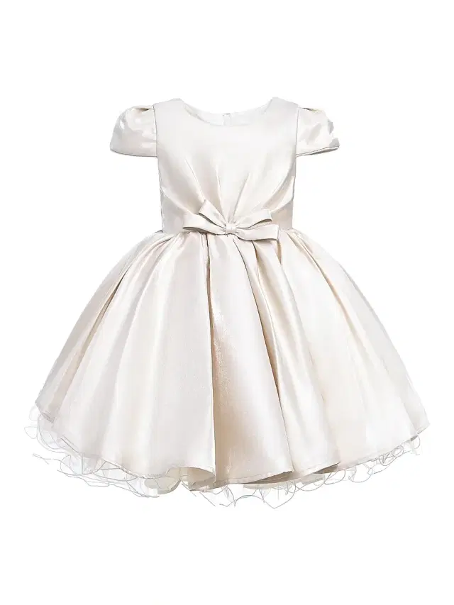 Little Girl's & Girl's Solera Dress - Champagne